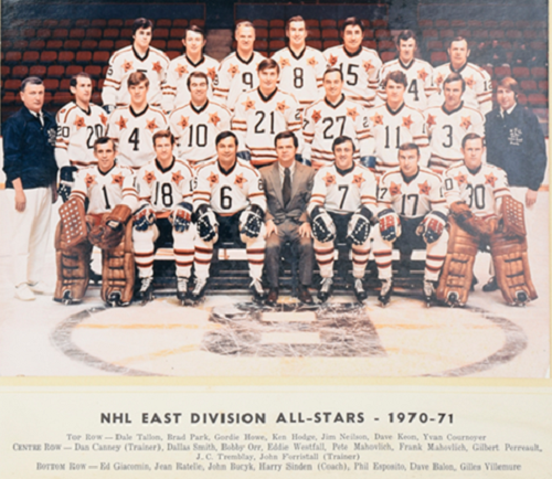 Frosty's Hockey World - Boston Bruins Jersey History: 1970-1971