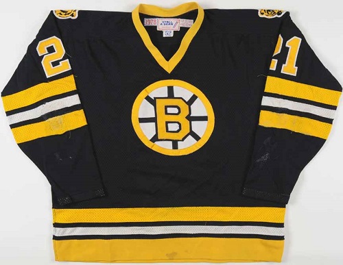 Bruins 1977-78 jersey