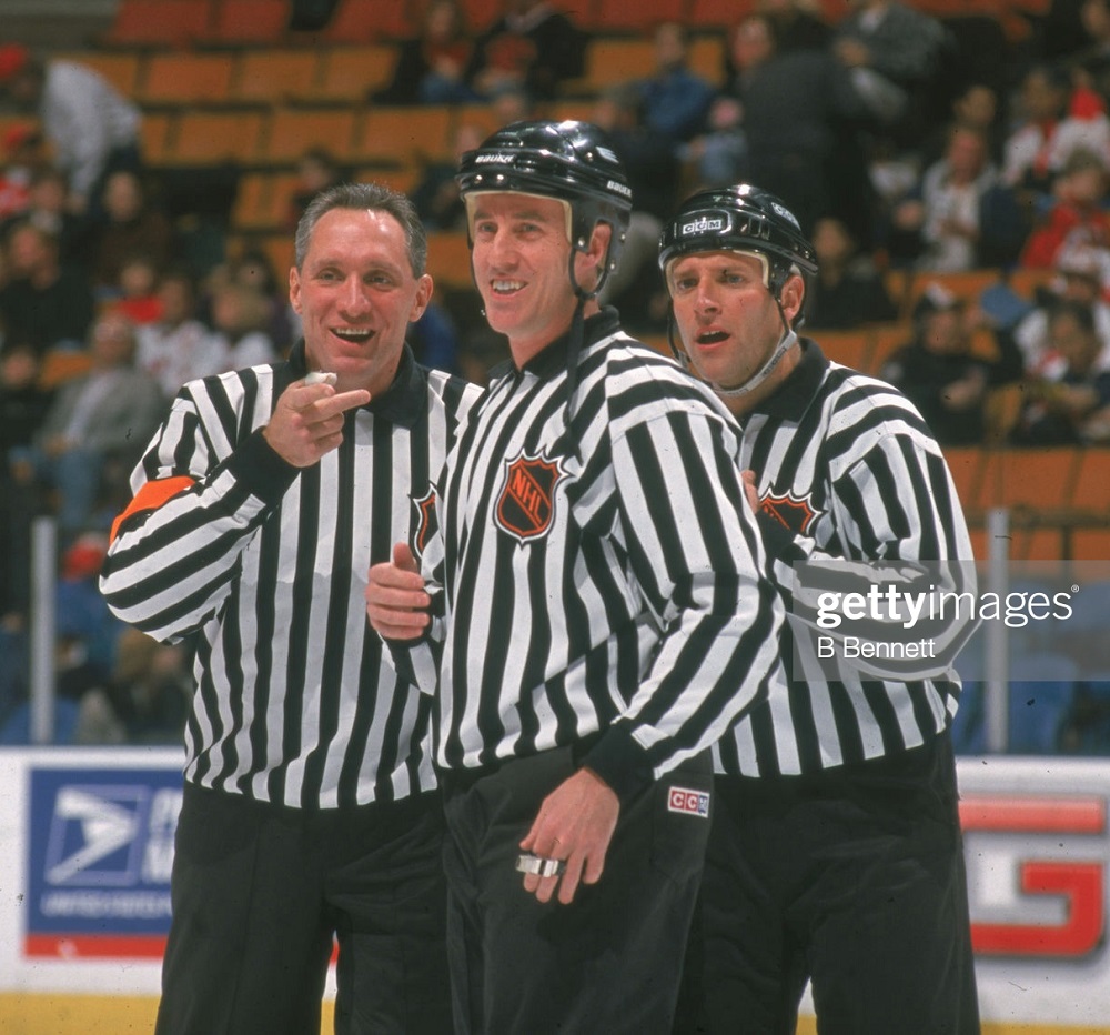 Pat Dapuzzo NHL Linesman Game Jersey.